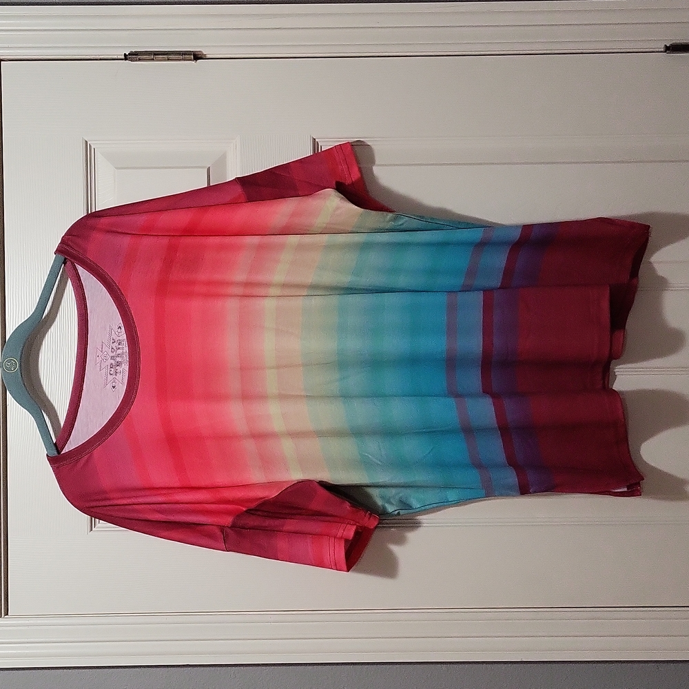 Crazy Train Colorful Top
